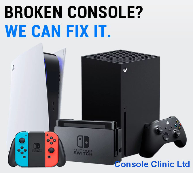 Console Repairs Essex | PS5, Xbox, Nintendo – Console Clinic